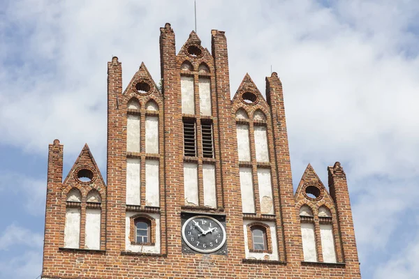 Lidzbarska Gate i Bartoszyce — Stockfoto