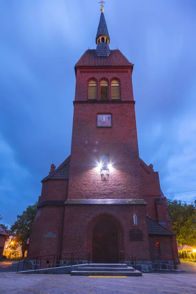 Kostel svatého Adalberta v Zelenogradsku — Stock fotografie