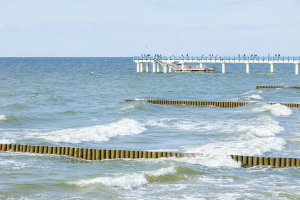 Costa do Báltico em Zelenogradsk — Fotografia de Stock