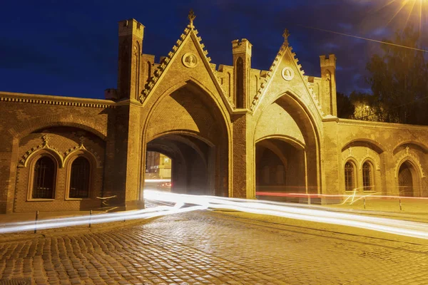 Porta di Brandeburgo a Kaliningrad — Foto Stock