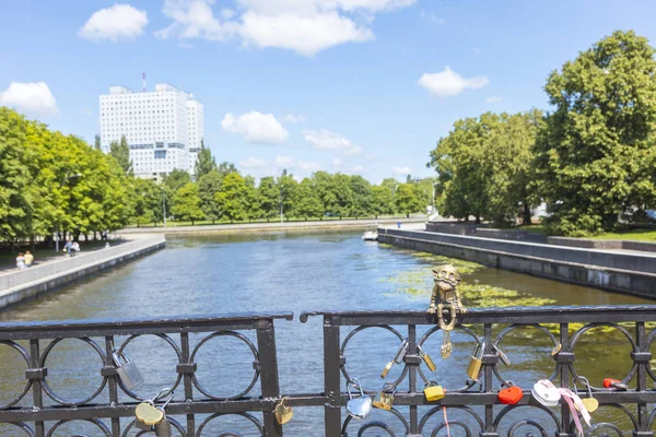 Ponte a Kaliningrad — Foto Stock