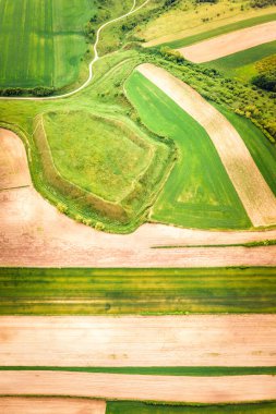 Grodzisko Stradow. Stradow, Holy Cross, Polonya.