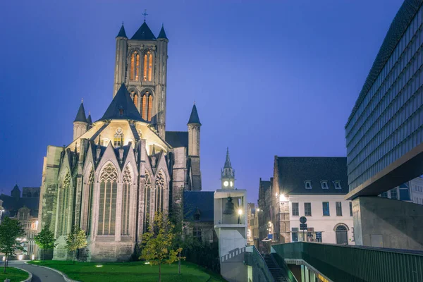 Église Saint Nicolas Gand Gand Région Flamande Belgique — Photo