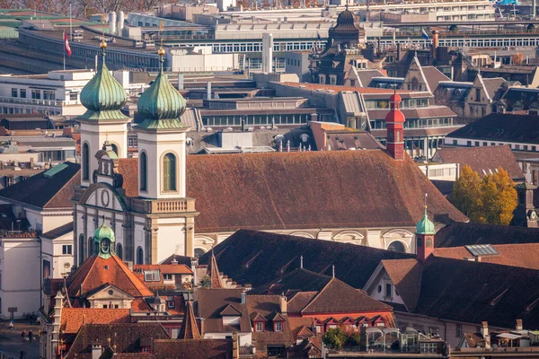 Panorama Dari Lucerne Lucerne Swiss — Stok Foto
