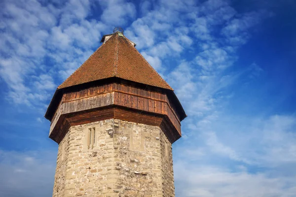 Lucerne Deki Chapel Köprüsü Lucerne Sviçre — Stok fotoğraf