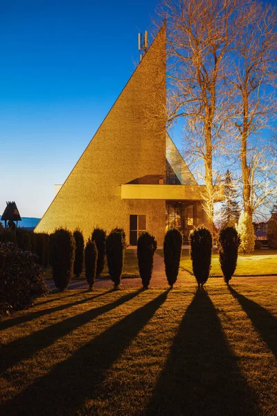 Iglesia Bukowina Tatrzanska Bukowina Tatrzanska Polonia Menor Polonia — Foto de Stock