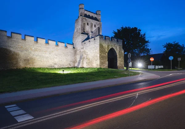 Old Walls Gate Szydlow Szydlow Holy Cross Poland — Stock Photo, Image