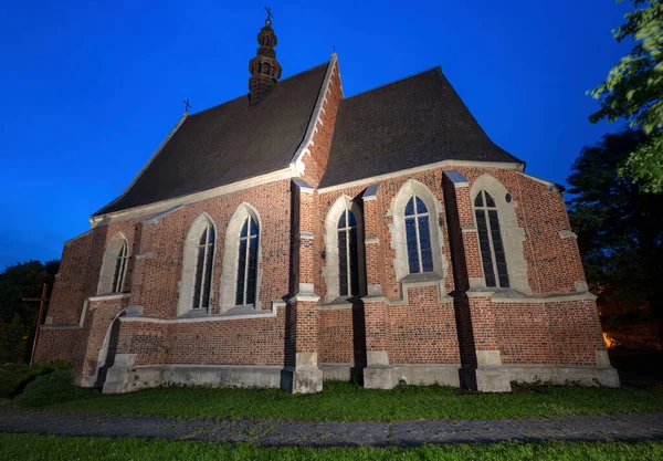 Chiesa Szydlow Szydlow Santa Croce Polonia — Foto Stock