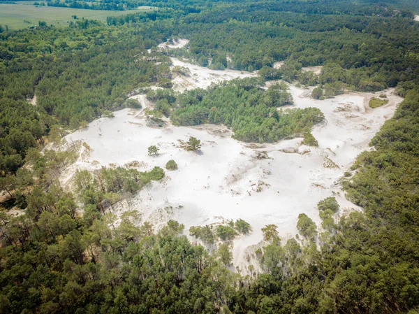 Dune Sabbia Osetnik Osetnik Pomerania Polonia — Foto Stock