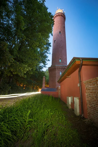 Maják Gaski Gaski Západní Pomořansko Polsko — Stock fotografie