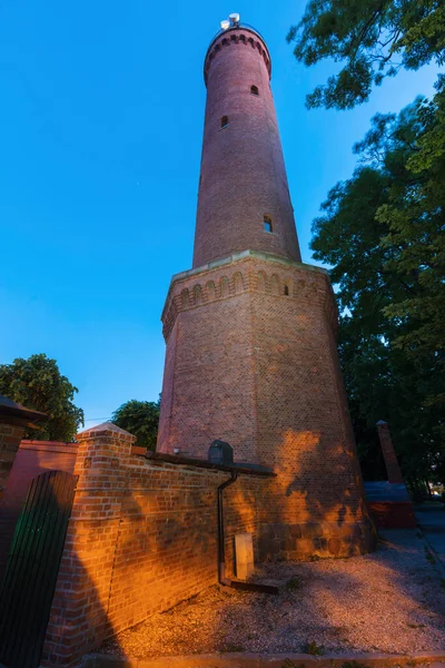 Lighthouse Gaski Gaski West Pomerania Poland — Stock Photo, Image