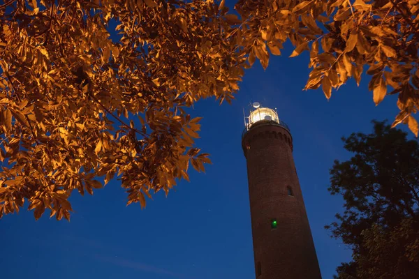 Lighthouse Gaski Gaski West Pomerania Poland — Stock Photo, Image