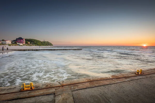 Niechorze Daki Deniz Feneri Niechorze Batı Pomerania Polonya — Stok fotoğraf