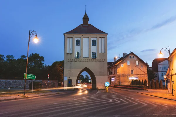 Brama Starego Miasta Gryficach Gryfice Pomorze Polska — Zdjęcie stockowe