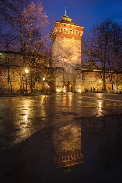 Florianska Gate Cracovia Cracovia Piccola Polonia Polonia — Foto Stock