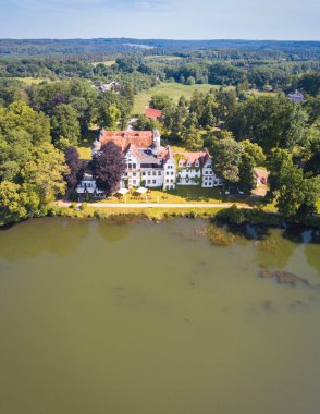 Krag Kalesi. Krag, Batı Pomerania, Polonya.