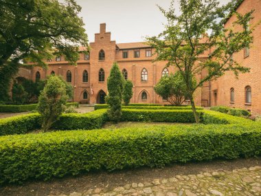 Zamek Bierzglowski 'deki kale. Zamek Bierzglowski, Kuyavian-Pomeranian, Polonya.