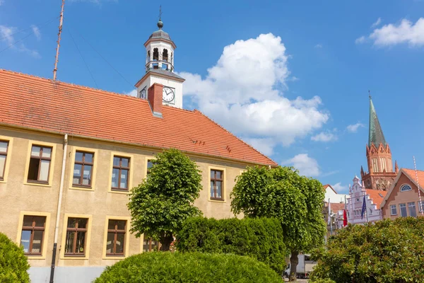 Arquitetura Trzebiatow Trzebiatow Pomerânia Polónia — Fotografia de Stock
