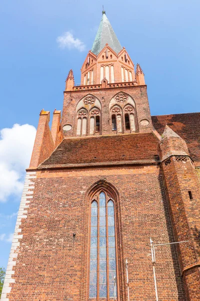 Церква Тшебіатові Trzebiatow Pomerania Poland — стокове фото