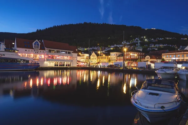 Architektur Von Bergen Bergen Westnorwegen Norwegen — Stockfoto