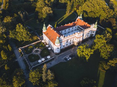 Baranow Sandomierski Kalesi. Baranow Sandomierski, Subcarpathia, Polonya.