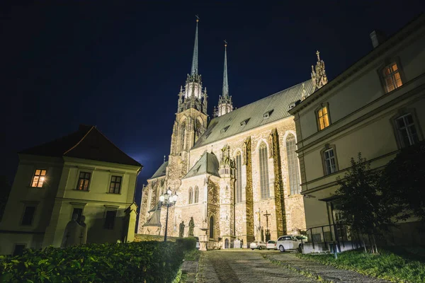 Catedral San Pedro San Pablo Brno Brno Moravia Del Sur — Foto de Stock