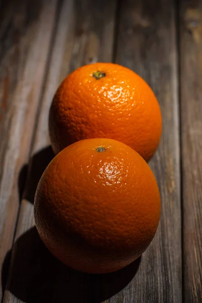 표면에 오렌지 — 스톡 사진