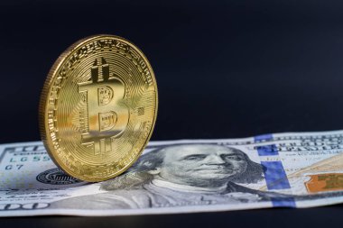 Bitcoin madeni para ve dolar faturaları
