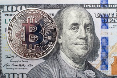 Bitcoin madeni para ve dolar faturaları