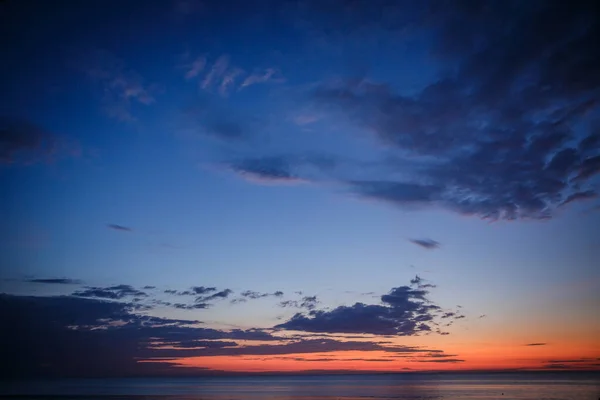 Beautiful Sunrise Sea Early Summer Morning — Stock Photo, Image