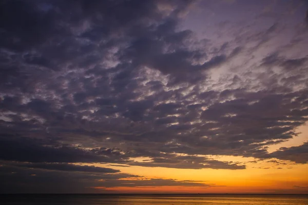 Beautiful Sunrise Sea Early Summer Morning — Stock Photo, Image