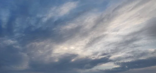 Hermosas Nubes Atardecer — Foto de Stock