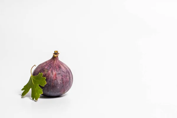 Tasty Healthy Figs White Background — Stock Photo, Image