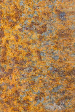 Eski metal kırmızı rengin pas dokusu