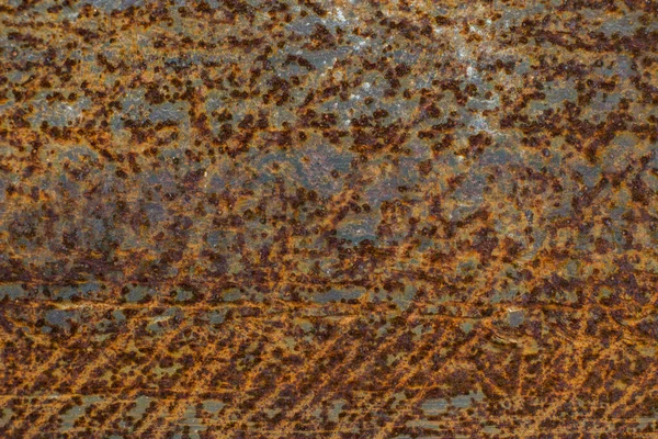 Roest Textuur Van Oud Metaal Rode Kleur — Stockfoto