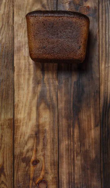 One Loaf Gluten Free Brown Bread Wooden Surface — Stock Photo, Image