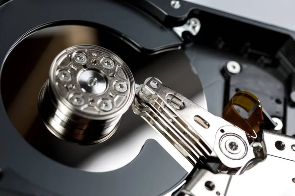 Computer hard drive for storing large amounts of information