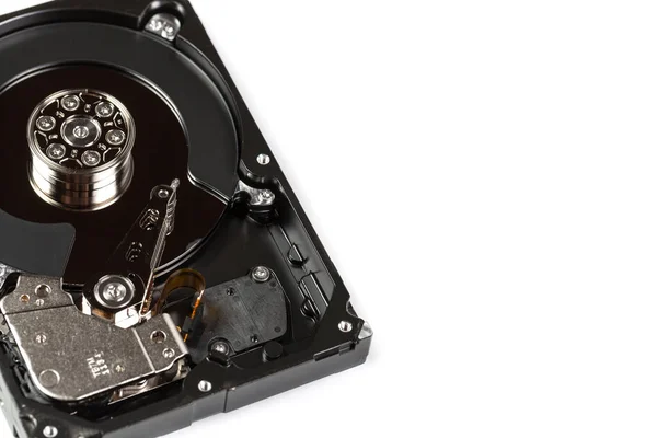 Computer hard drive for storing large amounts of information