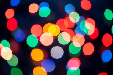 Bokeh odaklanmış ışık ve gölge ile soyut arkaplan