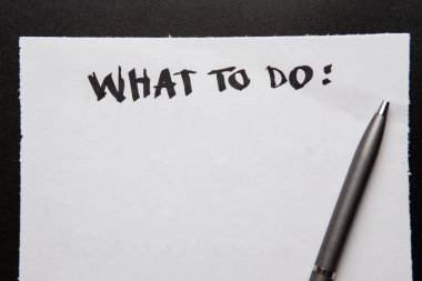 Metni imzalamak için ne bir kağıt ve kalem. boşaltmak, metninizi boş listesi için yer