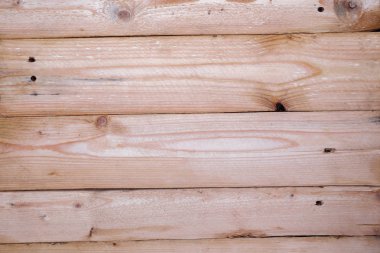 Doğal ahşap plakalar Resepsiyon doku, üst görünüm, yatay