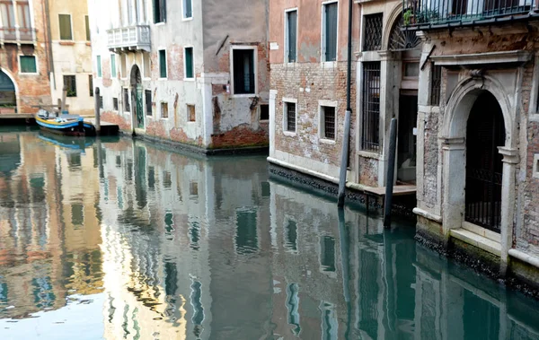 Ruhige Gewässer Des Rio Romite Venedig — Stockfoto