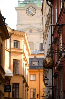 Approaching Storkyrkan  from Trangsund, Gamla Stan, Stockholm