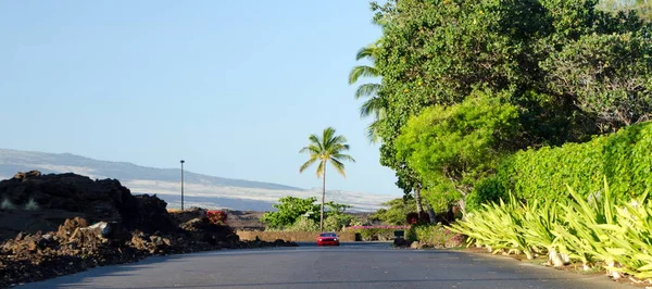 Estrada do resort em Waikoloa — Fotografia de Stock