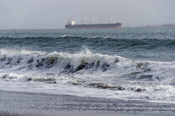 Tarde tempestuosa em Damon Point — Fotografia de Stock