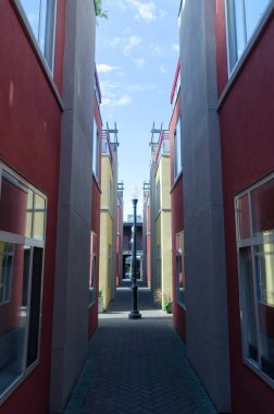 Victoria şehir merkezinde Boş Dragon Alley