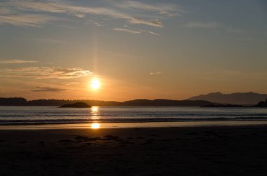 Chesterman plajında gün batımı