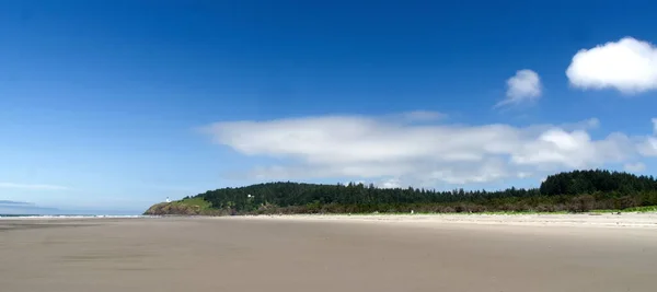 Empty Benson Beach Cape Disappointment State Park Washington — Stock Photo, Image