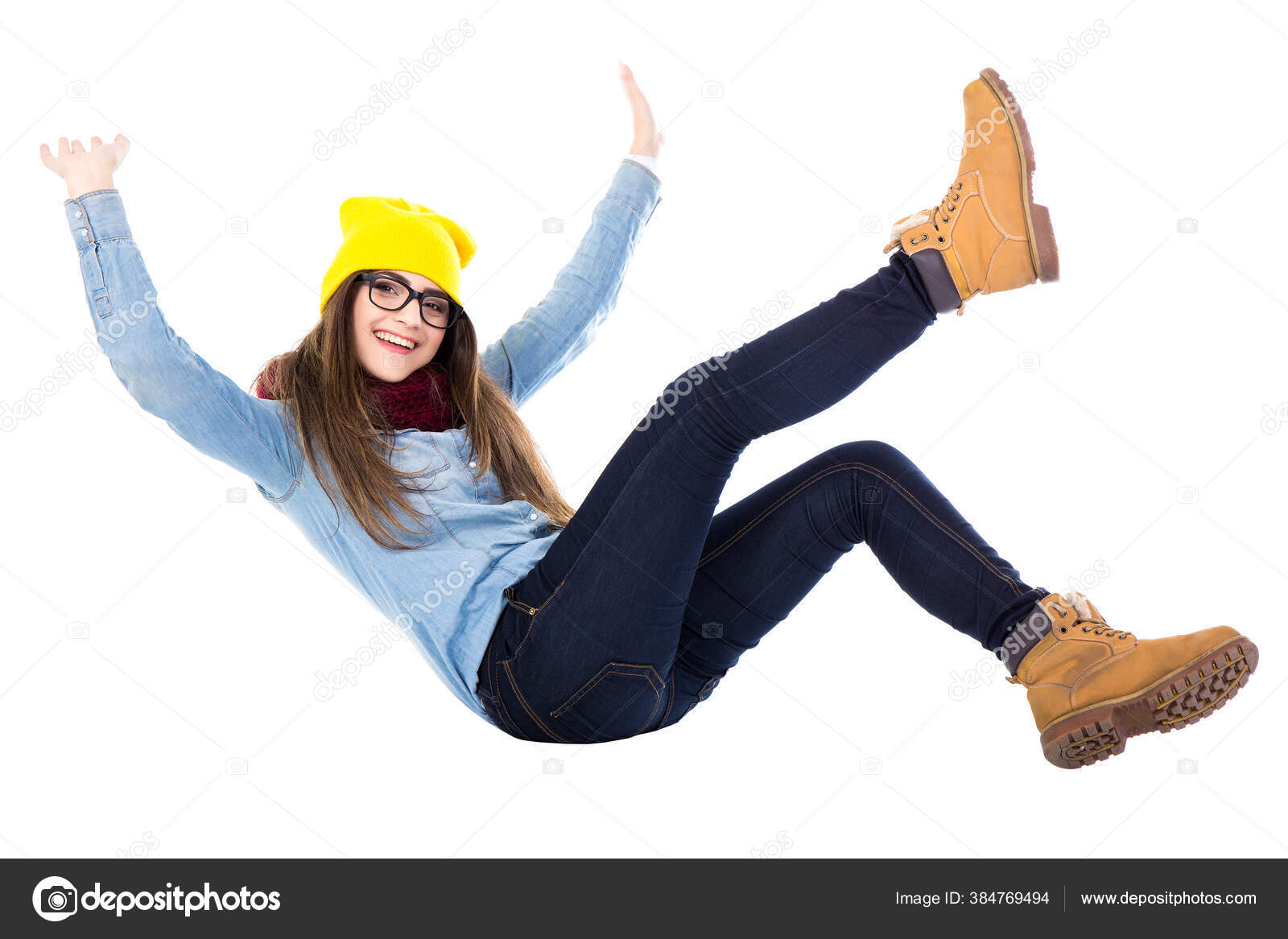 Falling down funny Stock Photos, Royalty Free Falling down funny Images |  Depositphotos