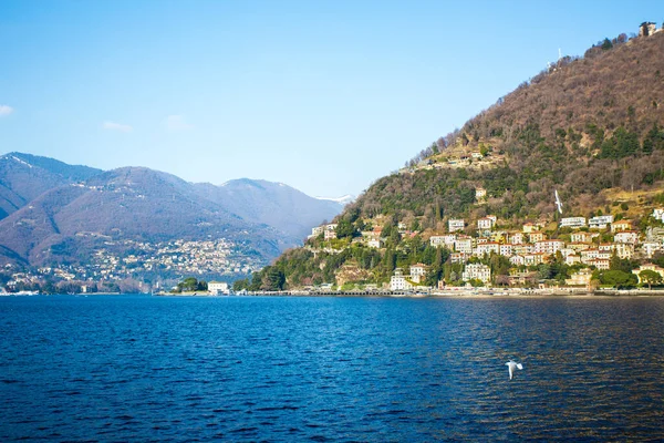 Prachtig Italiaans Landschap Bergen Comomeer — Stockfoto